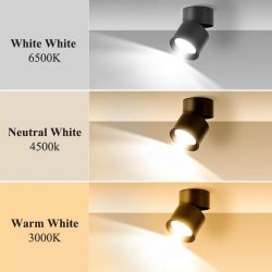 LED DOWNLIGHT - SURFACE DOWNLIGHT FOLDABLE SPOTLIGHT