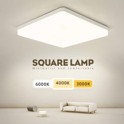 Ultra thin ceiling light lamp square 1